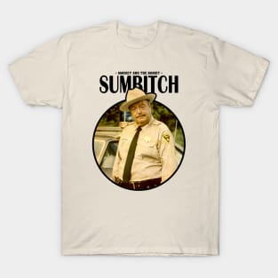 SUMBITCH POLICE BLACK T-Shirt